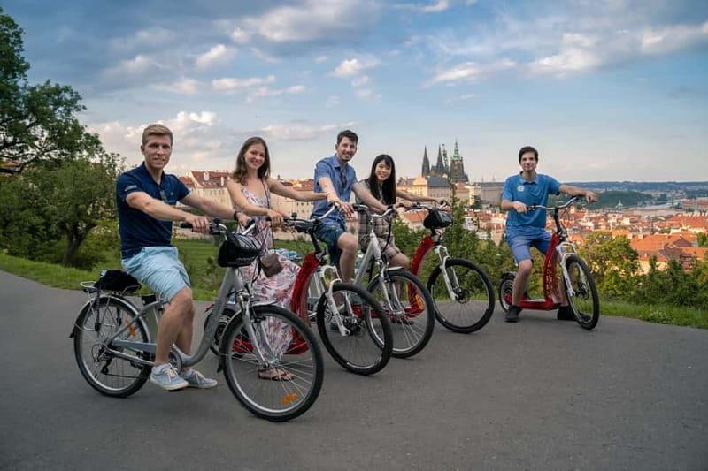 Prague: E-Bike or E-Scooter Tour with A Local Guide - What you get for the price, and why $61 can be fair value