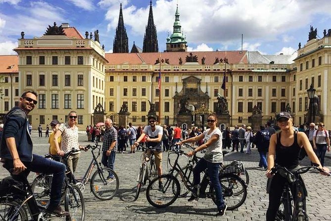 Prague E-Bike Tour - Stunning Viewpoints (small group) - Prague Castle area: learn the story before you wander