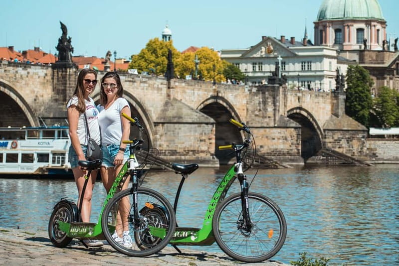Prague E-Scooter City Tour: Regular or Fat Tire - Into Josefov: Rudolfinum, Kafka, and the Streets That Feel Old-World
