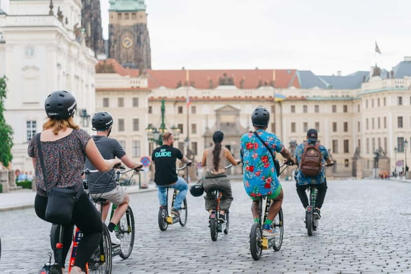Prague: E-Scooter Grand City & Panoramas Small-Group Tour - Old Town stops that feel guided, not scripted