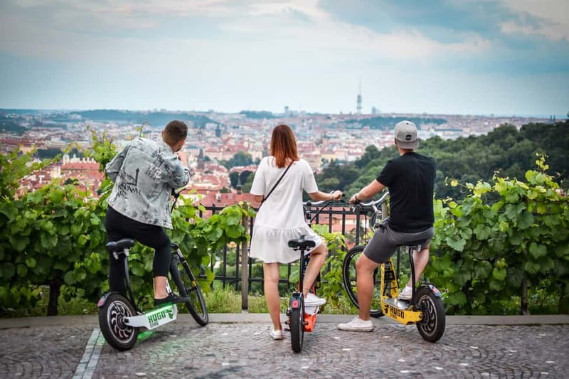 Prague: E-Scooter Grand City & Panoramas Small-Group Tour - Price and what you are really getting for $59