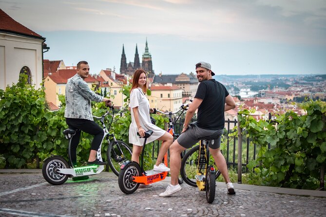 Prague E-Scooter Grand City Tour PRIVATE with PragueWay - Parks on wheels: Letná and Petrin for those big, breathing views