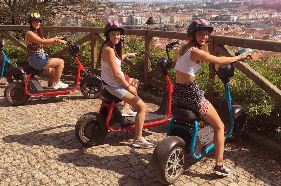 Prague Electric Scooter and eBike Grand Tour - Weather Reality: When Prague Turns Slippery