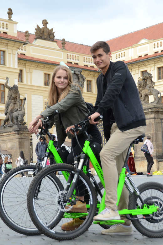 Prague Electric Scooter and eBike Grand Tour - Choosing Your Ride at the Charles Bridge Office