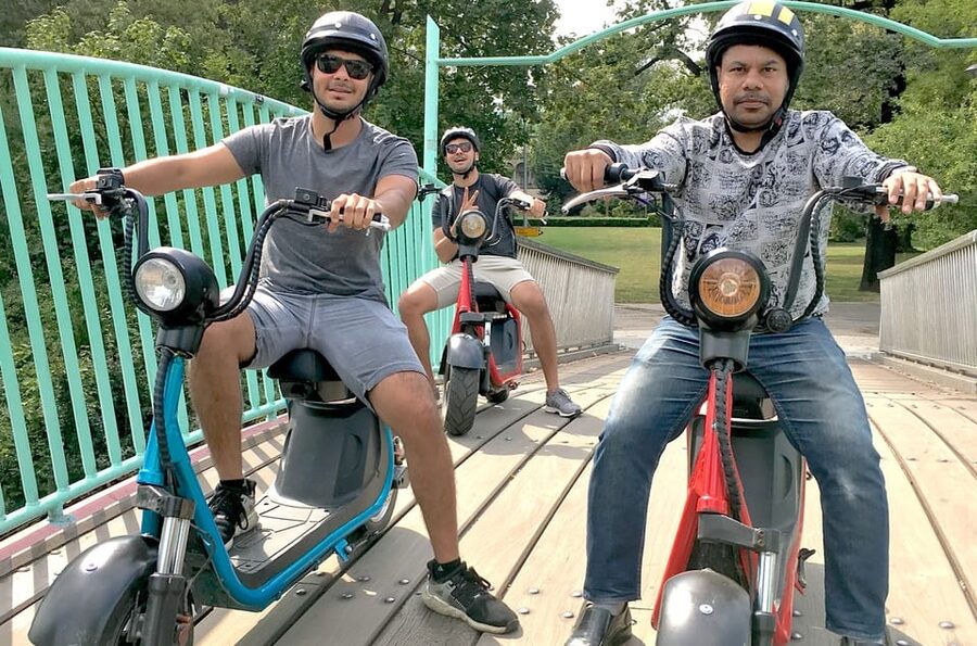 Prague Electric Scooter and eBike Grand Tour - Prague Castle, Charles Bridge, and the Old Town Anchor Spots