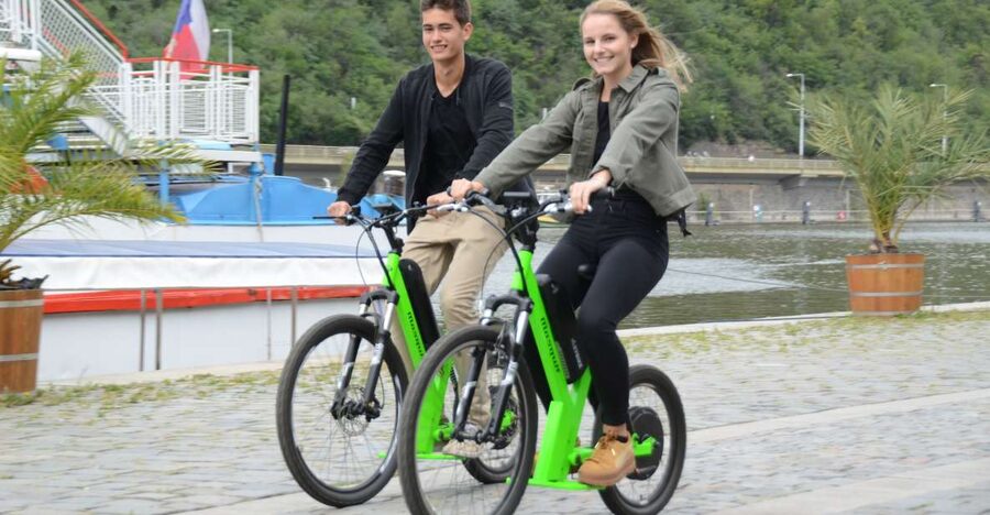 Prague: Electric Scooter & Cruiser Fat eBike Rental - Using the Guide Map to Build Your Own Route