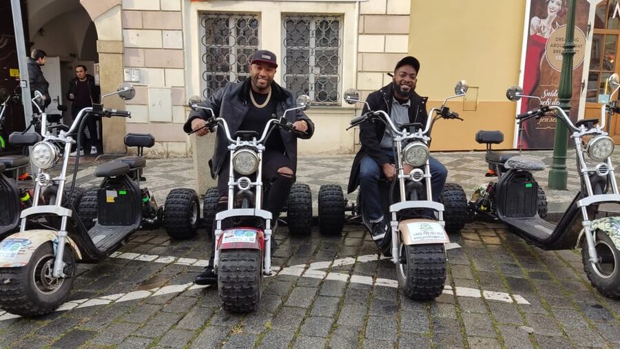 Prague: Electric Trike Viewpoints Tour - Rudolfinum and Old Town Square: a guided intro without the museum marathon
