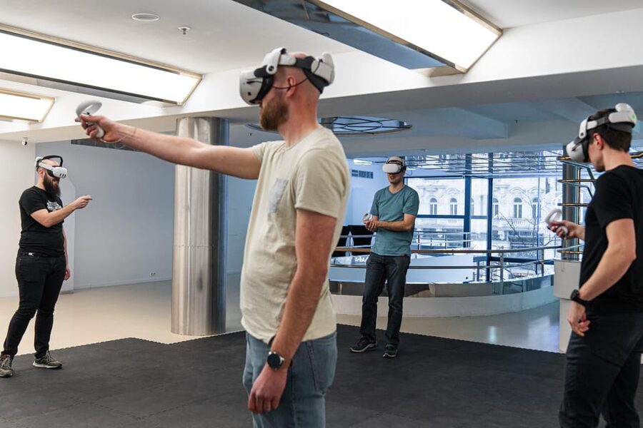 Prague: Explore the Virtual World of Assassin's Creed - Small-group setup: English instruction and a team of up to 4