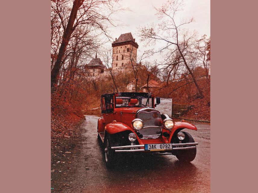Prague: Fairytale Karlstejn Castle in Retro-Style Car - Lunch at a Local Czech Restaurant, Not a Token Stop