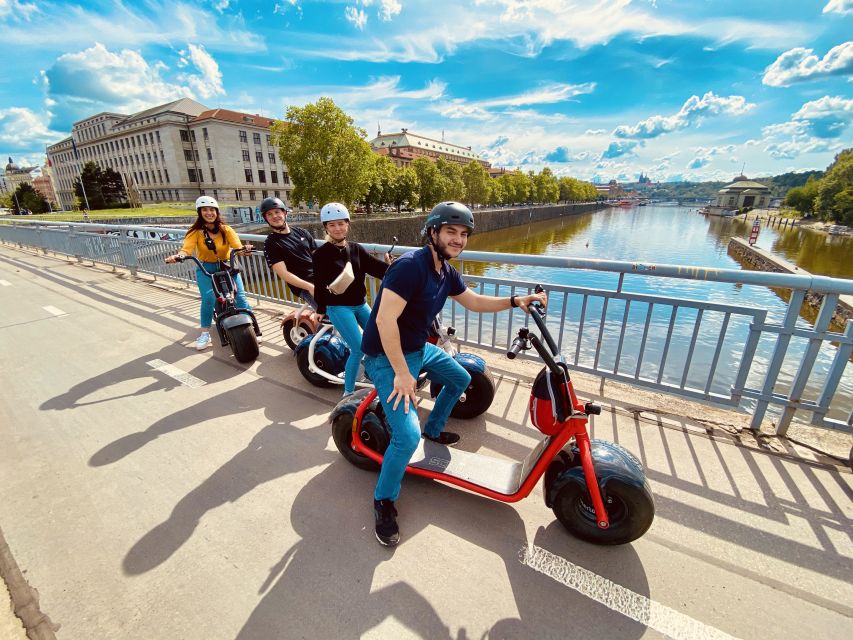 Prague: Fat Tire E-Scooter Guided Tour - Meeting in Malá Strana, right by Charles Bridge