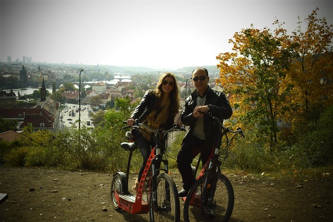 Prague Fat Tire or Regular Scooter City Tour - Stop-by-Stop: From Grandior to Wenceslas Square