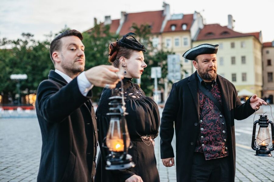 Prague: Ghosts and Legends Nighttime Guided Walking Tour - Price and value: $22 for a 2-hour performed story walk