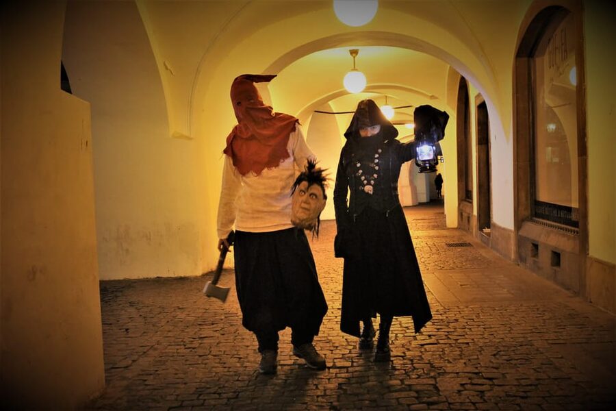 Prague: Ghosts, Legends, Medieval Underground & Dungeon Tour - From Old Town Square to Josefov: where the stories land