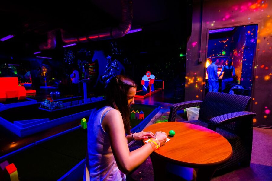Prague: Glow Golf Mini Golf Game by UV Light - Should you book Prague Glow Golf?