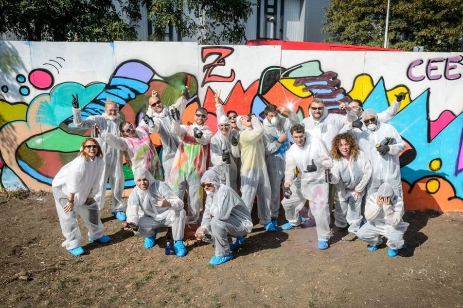 Prague Graffiti Workshop For Groups & Team-Building Groups - The Class Flow: From Meeting Your Tutor to Leaving Your Mark