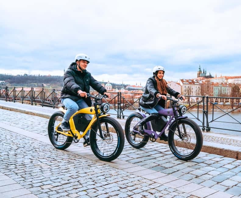 Prague: Grand City Tour on Fat e-Bike - Letná Park and the Giant Metronome: your best photo window