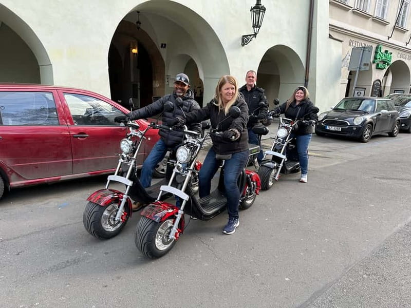 Prague: Guided Fat Tire e-Scooter Tour - Price and value for a 2-hour highlights route