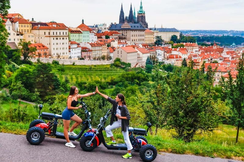 Prague: Guided Sightseeing Tour by Electric Trike - Wenceslas Square and the City-Center Warm Up