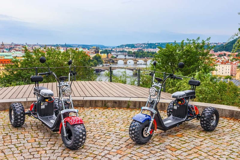 Prague: Guided Sightseeing Tour by Electric Trike - Electric Trike Training, Helmets, and Who Can Drive