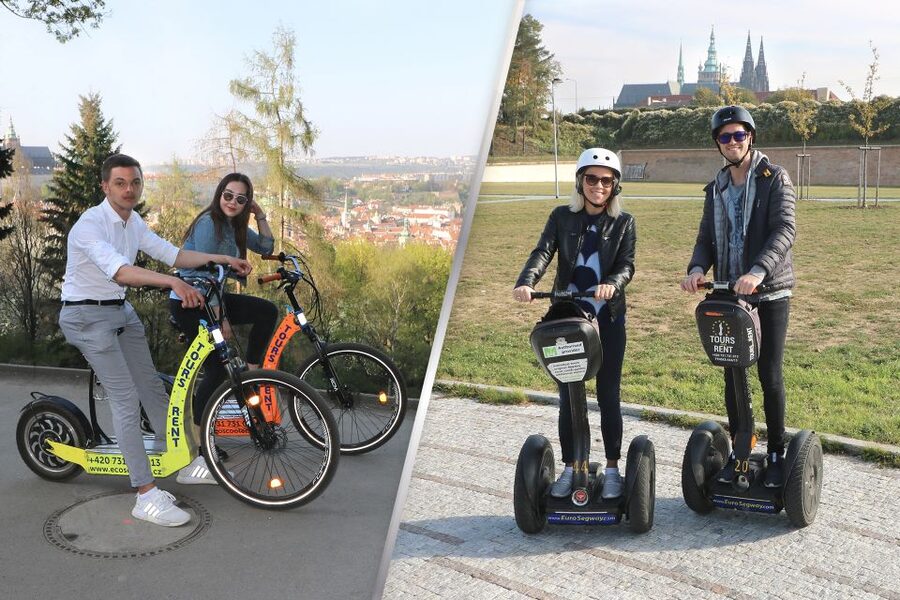Prague: Half-Day Guided Tour by Segway and E-Scooter - Strahov Monastery and the 15th-Century Beer Taste