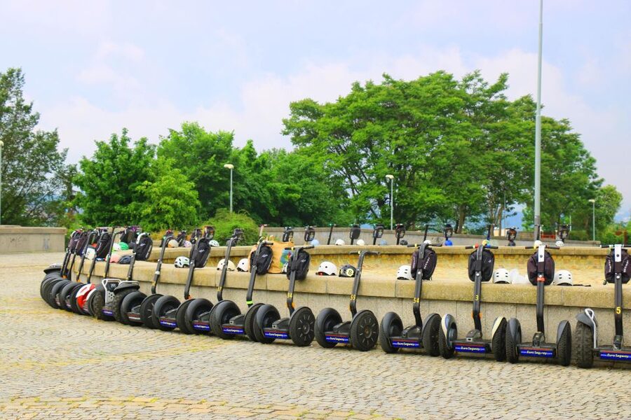 Prague: Half-Day Guided Tour by Segway and E-Scooter - Switching to the E-Scooter on Petrin Hill Views