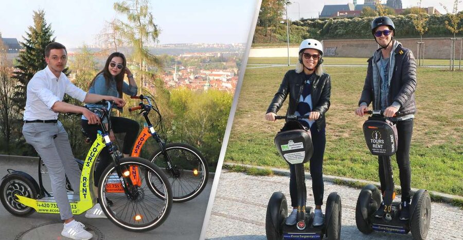Prague: Half-Day Guided Tour by Segway and E-Scooter - Segway Time in the Castle Area, Including St. Vitus Cathedral