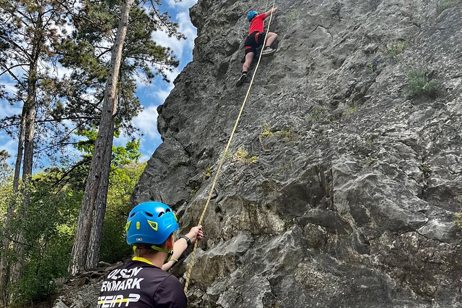 Prague Half-Day Rock Climbing Experience with Instructor - Rappel a 20m-plus cliff, with a safety-first mindset