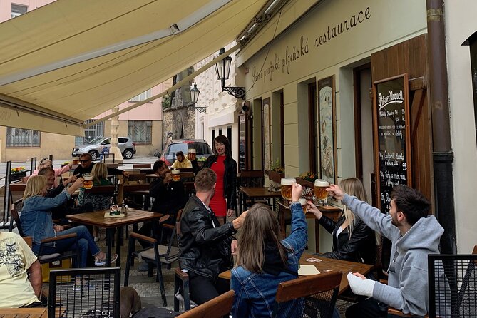 Prague Historic Pub Tour with Drinks Included - Start at Wenceslas Square, Then Shift Into Side-Street Prague