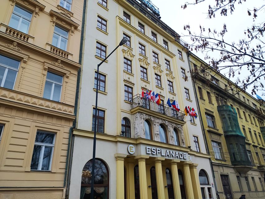 Prague: Historical Walking Tour with Focus on World War 2 - The last resistance site and the crypt beneath a church