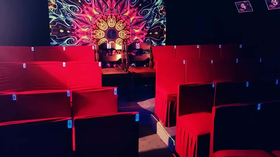 Prague: Images of Love Black Light Theatre Show - Finding the theatre in Prague’s café neighborhood