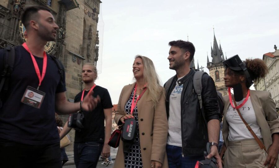 Prague: Immersive History Walking Tour and VR - Operation Anthropoid VR: resistance history, staged in place