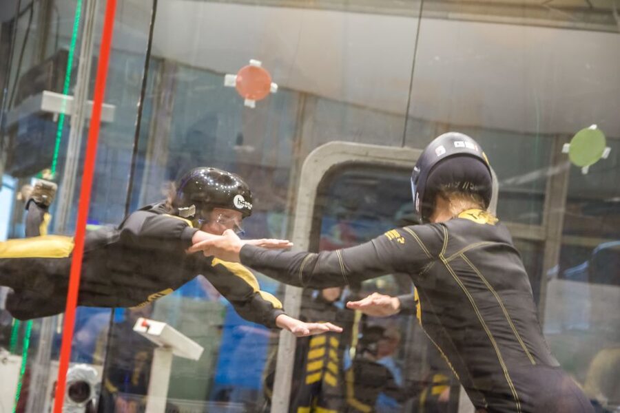 Prague: Indoor Skydiving Wind Tunnel Adventure - The Viewing Platform: Watching Your Own Progress