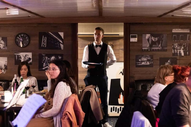Prague: Jazz Boat Cruise with Live Concert and Optional Meal - Old Prague From the River, Indoors or Outdoors