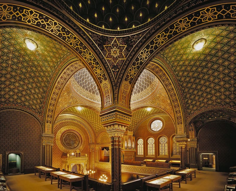 Prague Jewish Town/Skip-the-Line Official Entry Ticket - Old-New Synagogue (Altneushul): The Oldest Active Synagogue in Europe