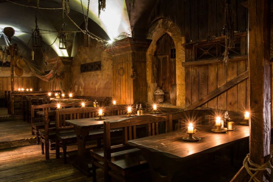 Prague: Medieval Dinner with Transfers - Down Into the Medieval Cellar: Setting and Seating Reality