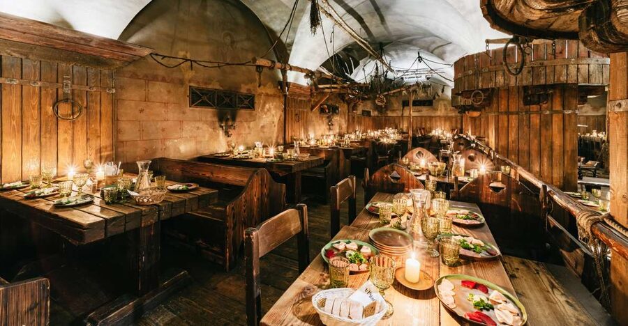 Prague: Medieval Dinner with Unlimited Drinks - U Pavouka Medieval Tavern: What the Setting Feels Like