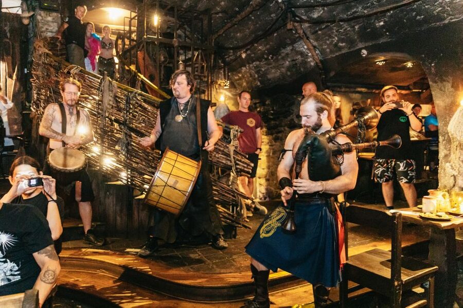 Prague: Medieval Dinner with Unlimited Drinks - The 2.5-Hour Medieval Show: Swords, Juggling, Belly Dance, and Crowd Energy