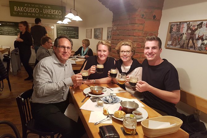 Prague Mini-Breweries Beer Tour with Czech Appetizers - Beer-and-city guidance: why the best nights hinge on the host