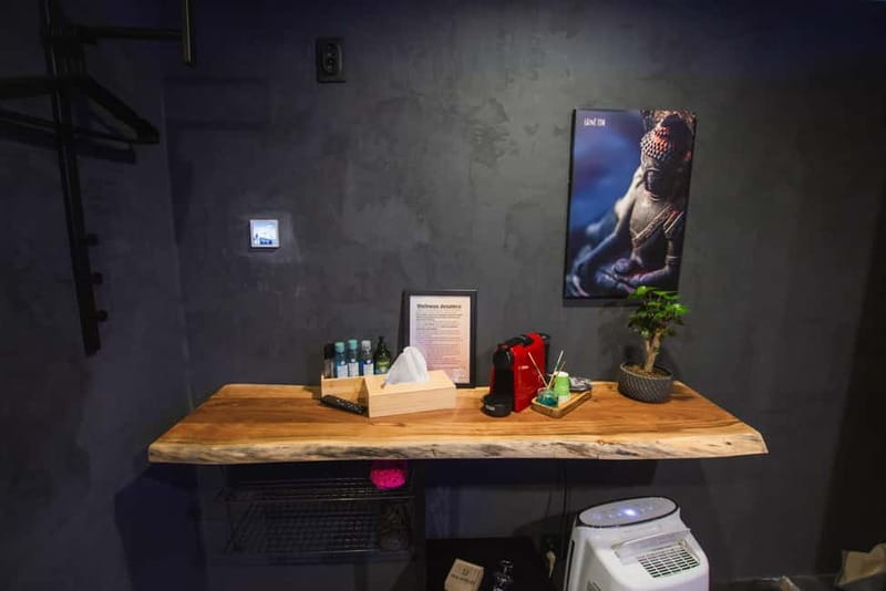 Prague: Modern Private Spa with Jacuzzi and Sauna - The minibar and the rules that keep things running smoothly