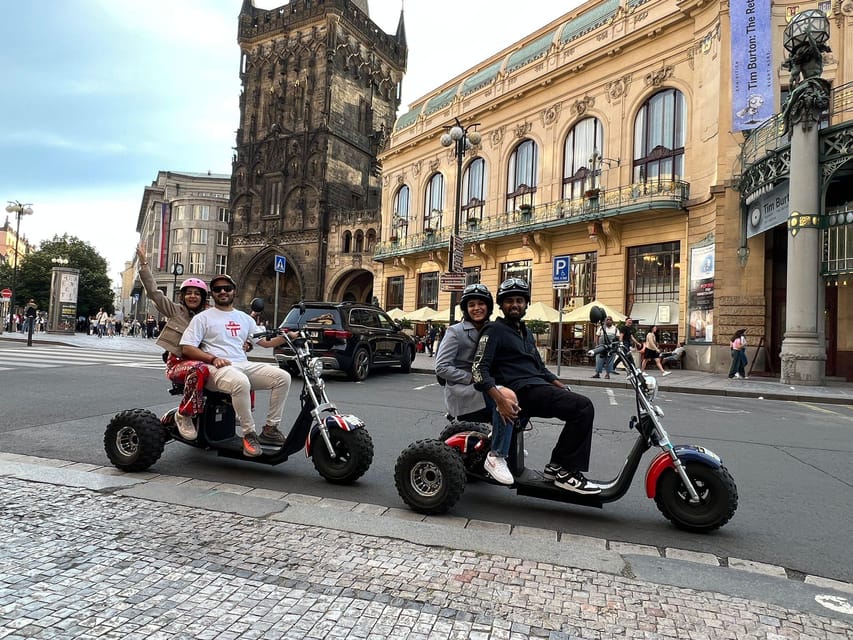 Prague Monastery & Panoramic Viewpoint Electric Trike Tour - Why this electric trike tour works for Prague’s big hits