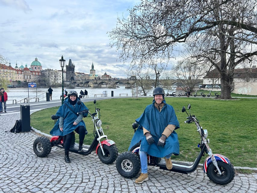 Prague Monastery & Panoramic Viewpoint Electric Trike Tour - Viewpoint time plus Prague Castle, in just the right proportions