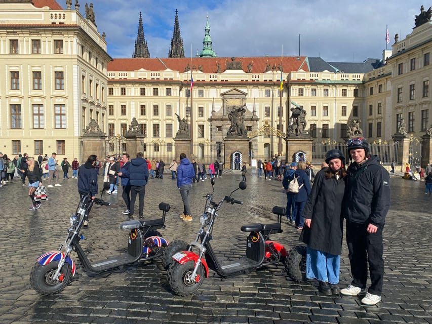 Prague Monastery & Panoramic Viewpoint Electric Trike Tour - Great Strahov Stadium and Petrin Hill: the city’s viewpoint engine