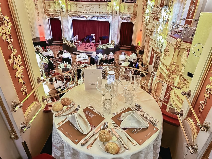 Prague: Mozart Ballroom Concert Ticket with 3-Course Dinner - Should you book this Mozart dinner concert?