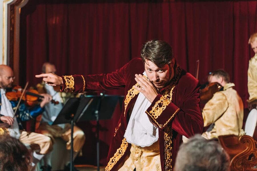 Prague: Mozart Ballroom Concert Ticket with 3-Course Dinner - Seats, atmosphere, and why the room changes the feeling