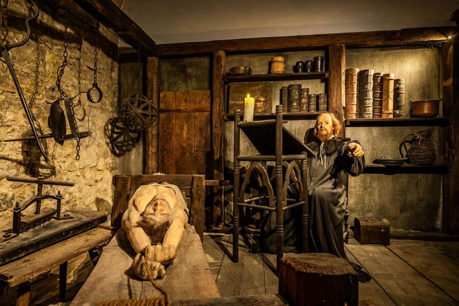 Prague: Museum of Torture Entry Ticket - Wax Figures, Period Engravings, and the Atmosphere Factor