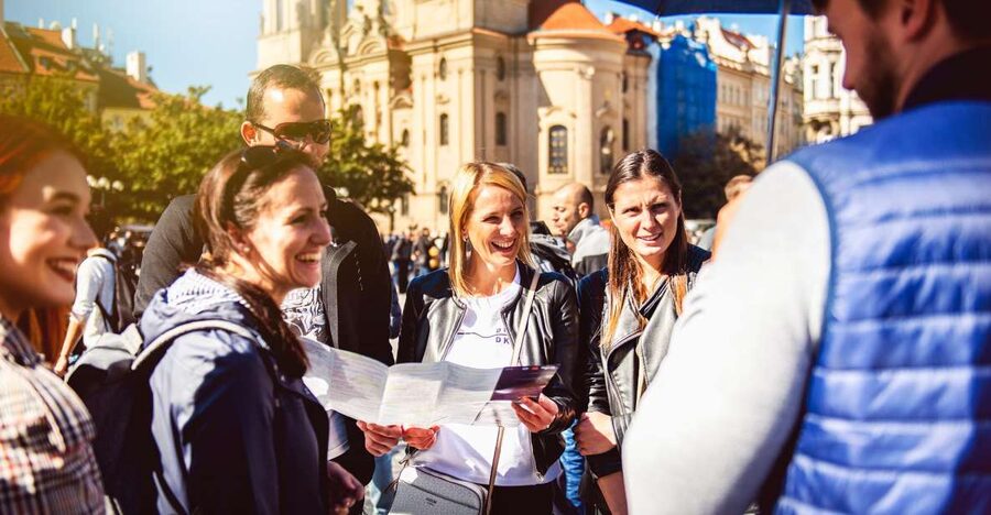 Prague: Old Town and Jewish Quarter 2-Hour Walking Tour - Old Town Square to Theater of the Estates, the route starts strong