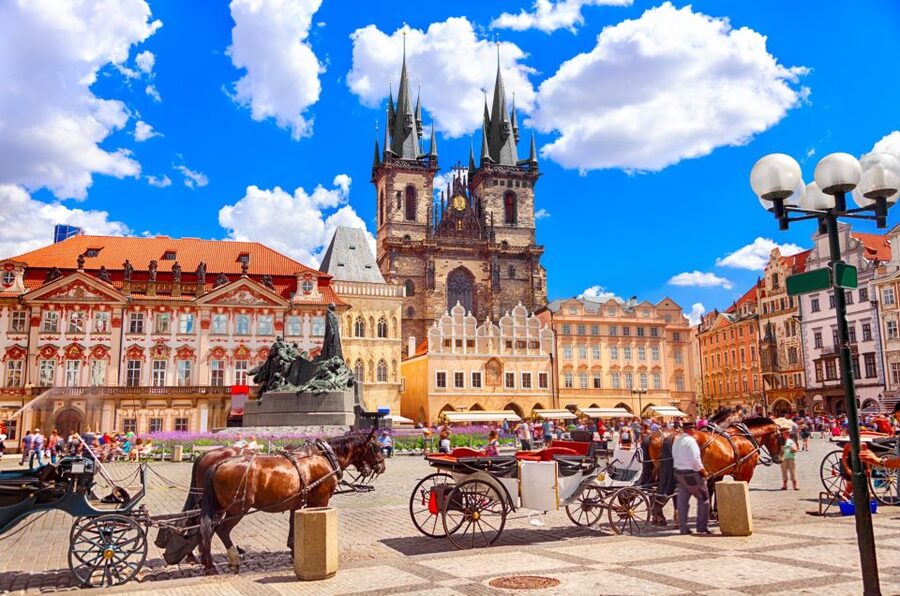 Prague Old Town Family Tour, Attractions, Royal Castle - Crossing Charles Bridge, spotting statues, and getting the best river views