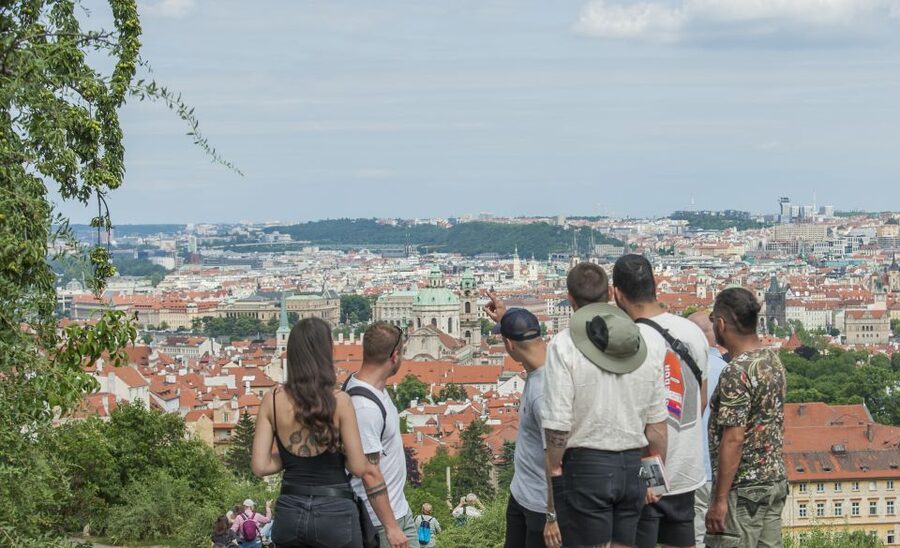 Prague: One Prague Tour with Local Food & Beer - Castle Side route: Lesser Town and Hradcany with the best skyline moments