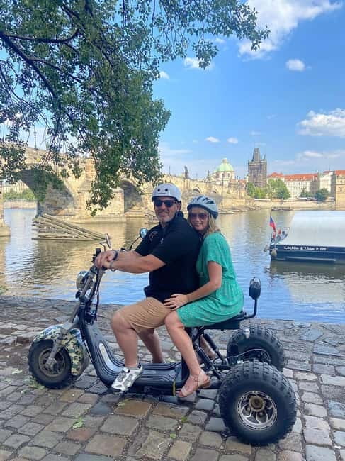 Prague: Panoramic Viewpoints Guided Electric Tricycle Tour - Arriving at Euro Segway Prague Tours, right by the Embassy of Japan