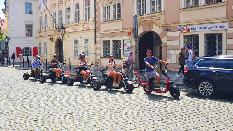 Prague: Panoramic Viewpoints Guided Electric Tricycle Tour - How the safety training and test drive actually help